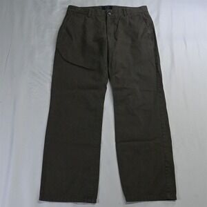 Eventide 32 x 30 Brown Relaxed Fit Chino Pants